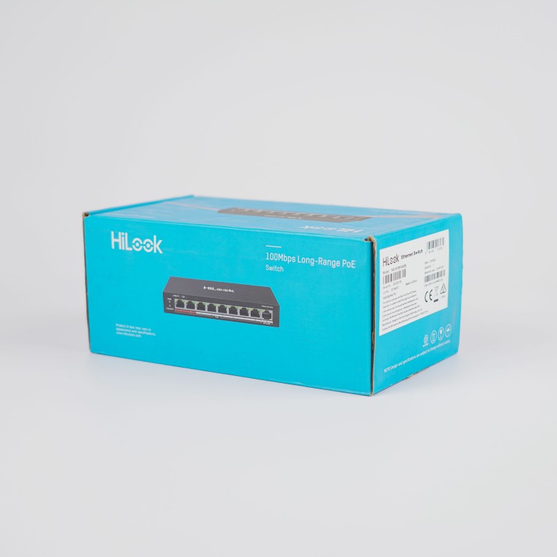 DS-3EO109P-E/M(B) Switch  8port-poe