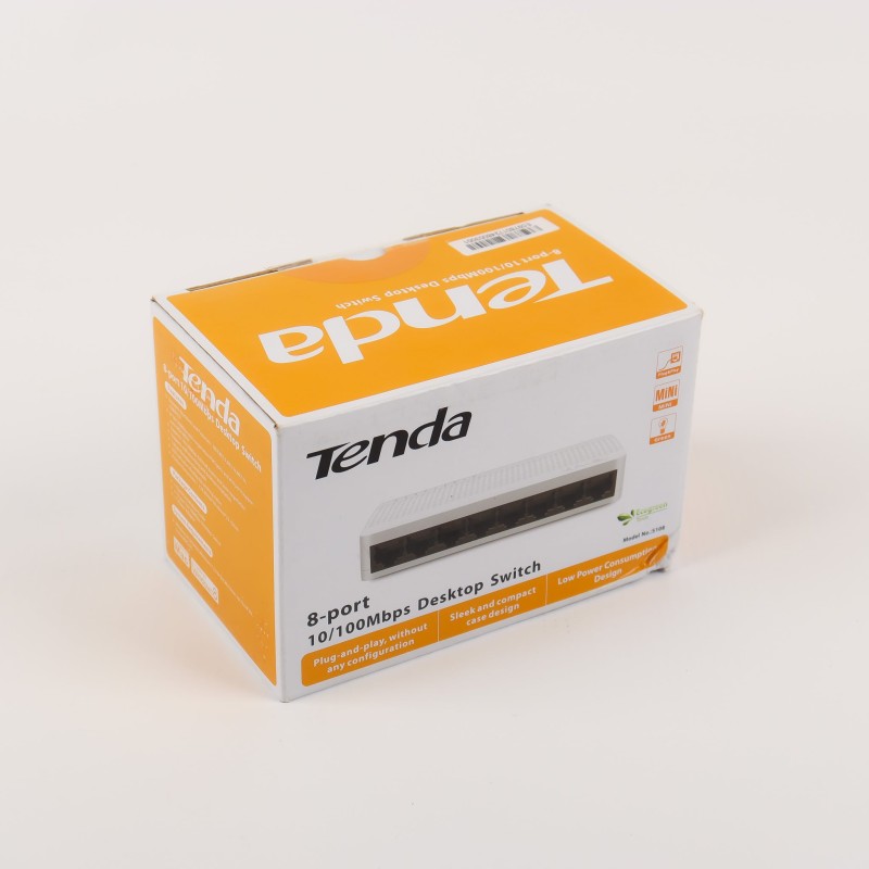 TENDA  S108  8-PORT FAST  ETHERNET  Switch